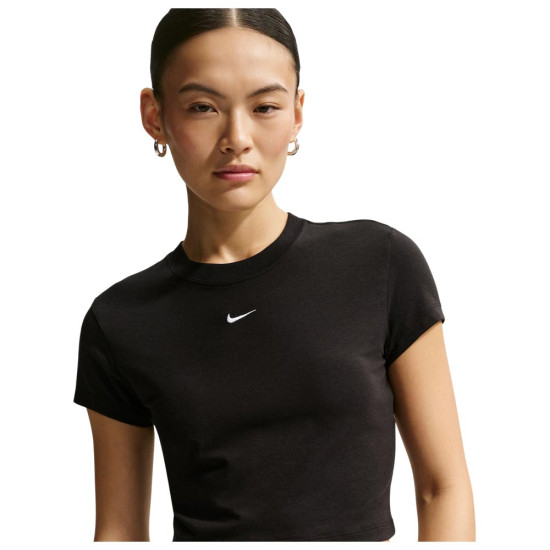 Nike Γυναικεία κοντομάνικη μπλούζα Sportswear Chill Knit Cropped T-Shirt